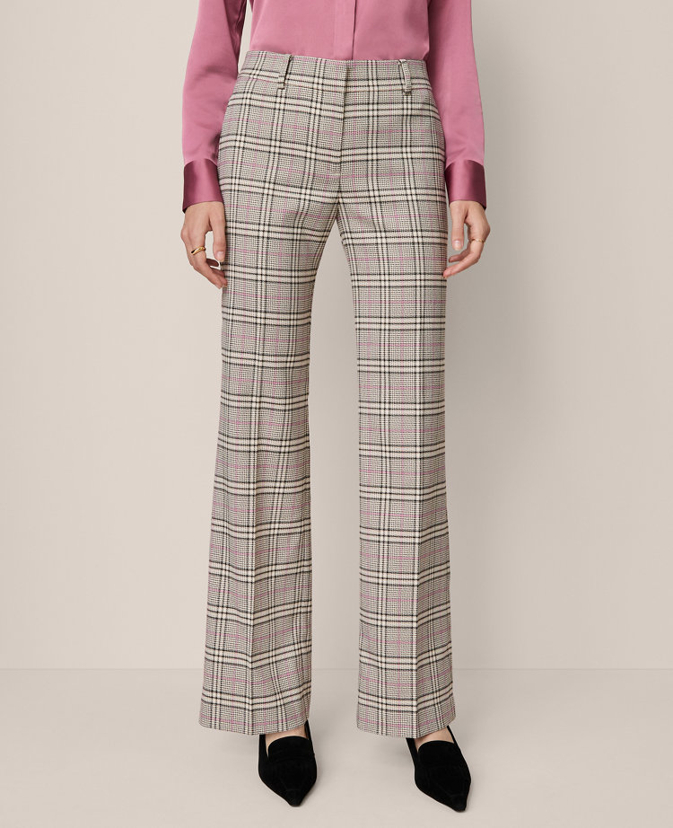 The Petite Jayne Trouser Pant in Plaid