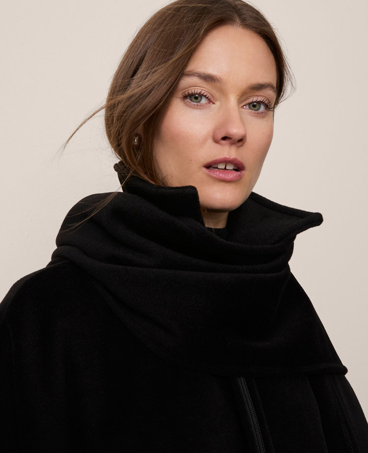 Zip Scarf Poncho