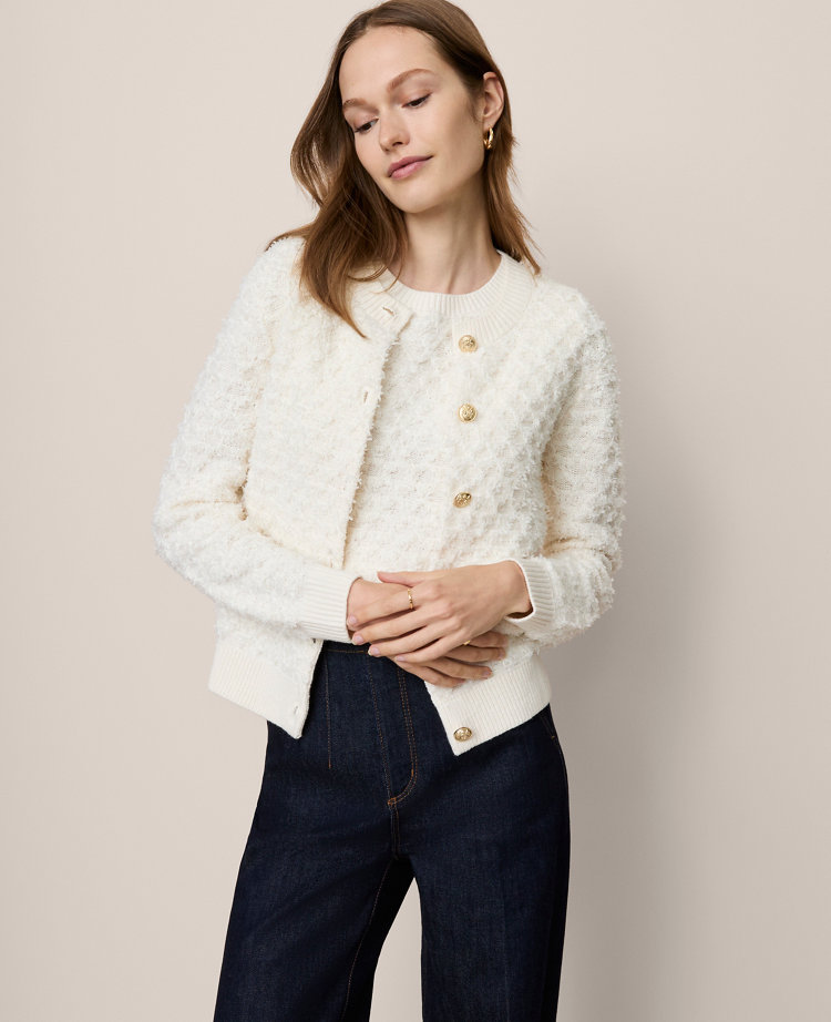 Tweed Cardigan