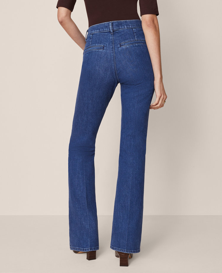 Petite Mid Rise Boot Jean in Metropolitan Wash