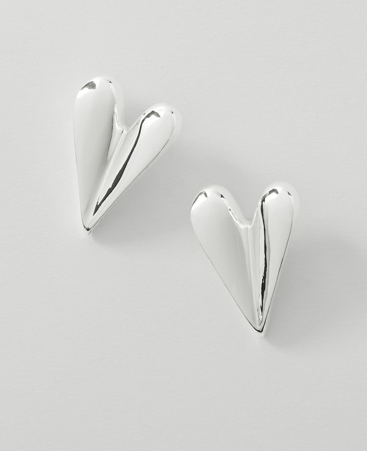 Metal Heart Earrings