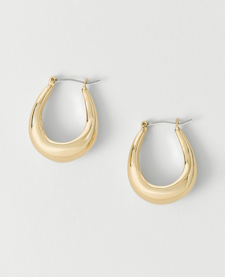 Metal Hoop Earrings