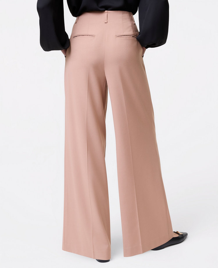 The Pleated Wide-Leg Pant