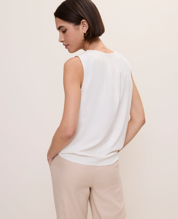 Shirred Tank Top