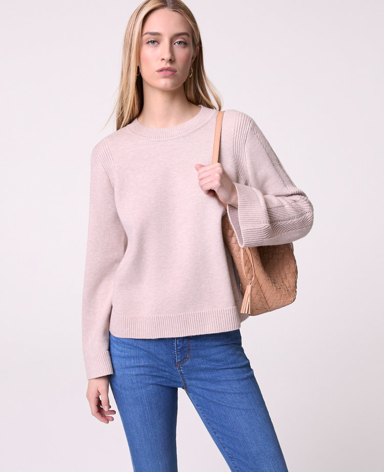 Weekend Collection Contrast Stitch Sweater