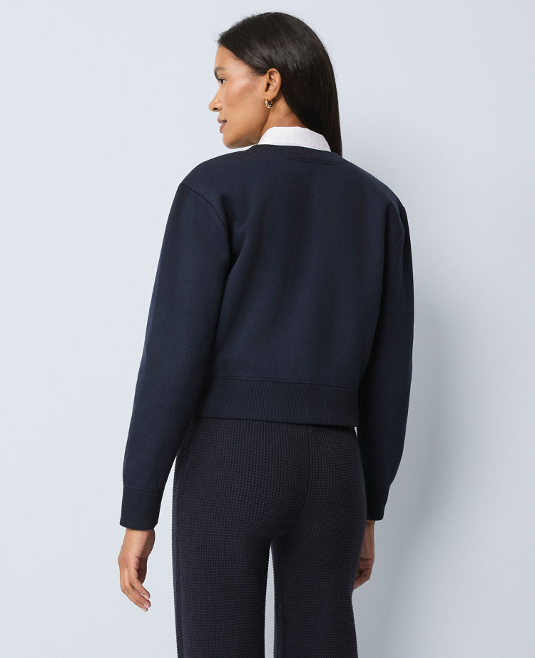 Ann Taylor Weekend Collection Patch Pocket Jacket In Black