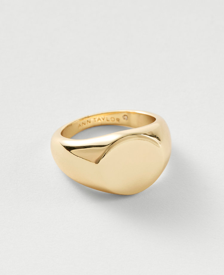 Metal Signet Ring