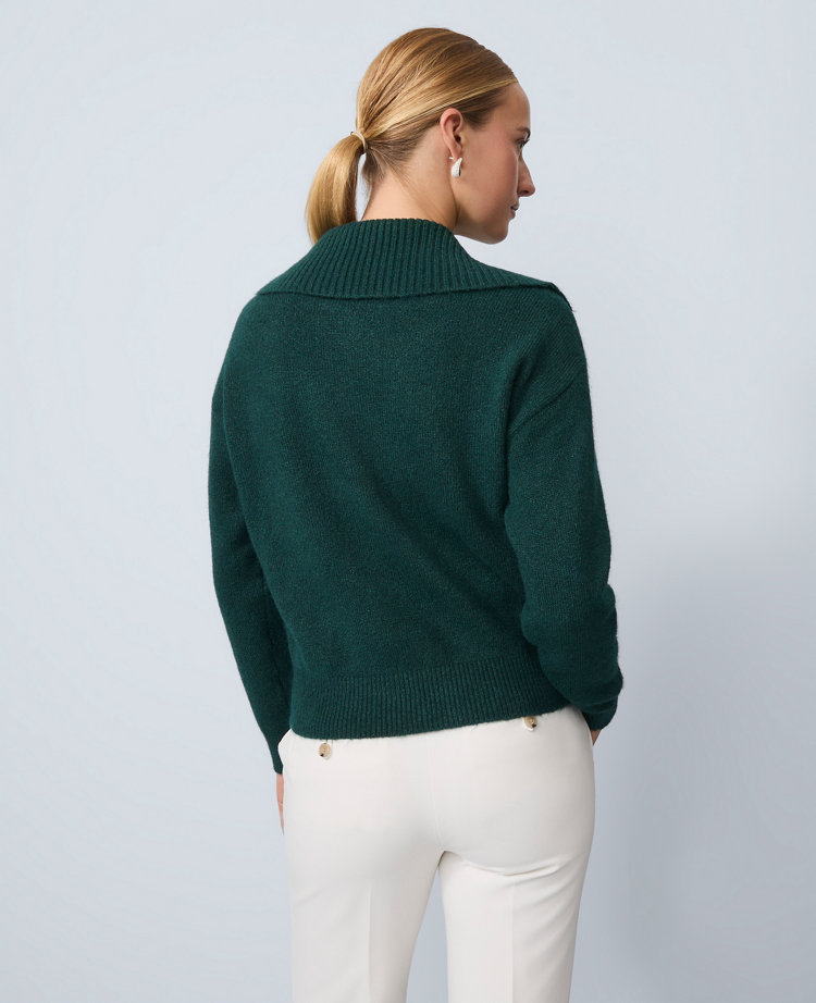 Petite Polo Sweater