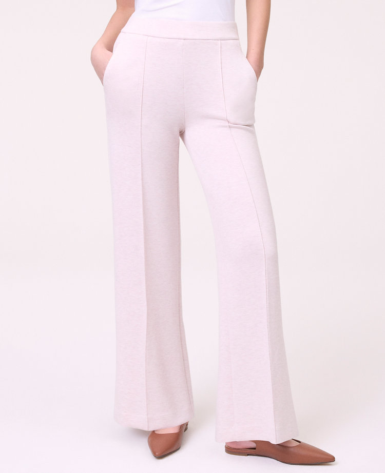 Petite Weekend Collection Cloud Plush Wide-Leg Pant