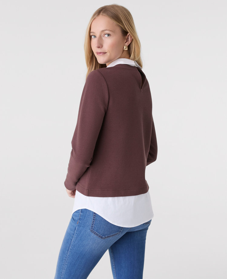 Layered Mixed Media Top