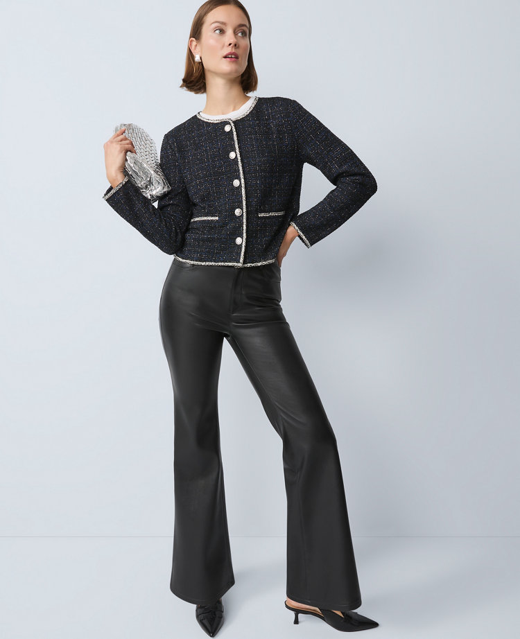 Metallic Tweed Jacket