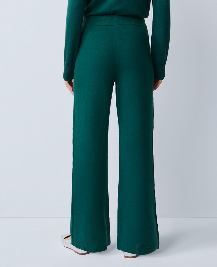 The Petite Wide-Leg Sweater Pant