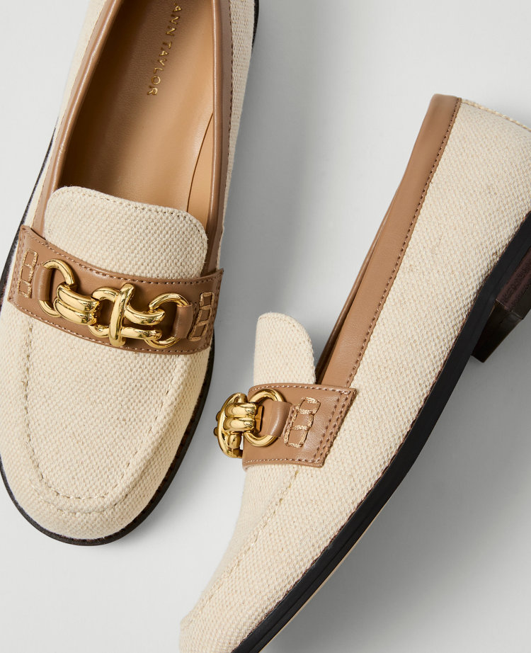 Hardware Embellished Loafer