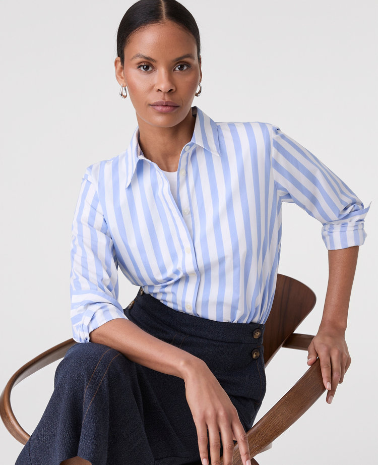 Striped Relaxed Perfect Shirt