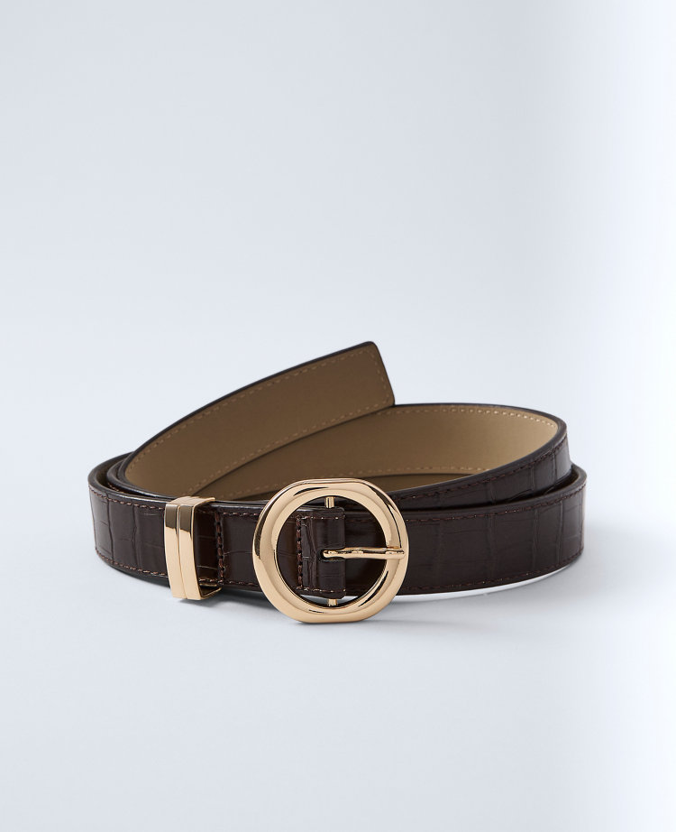Embossed Buckle Belt