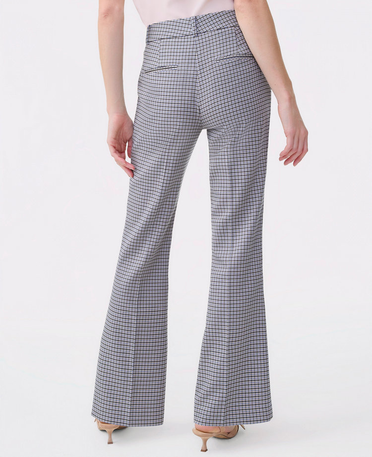 The Petite Jayne Trouser in Houndstooth — Curvy Fit