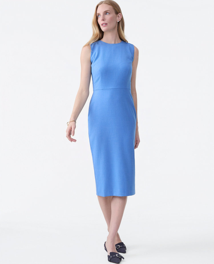 The Crew Neck Sheath Dress