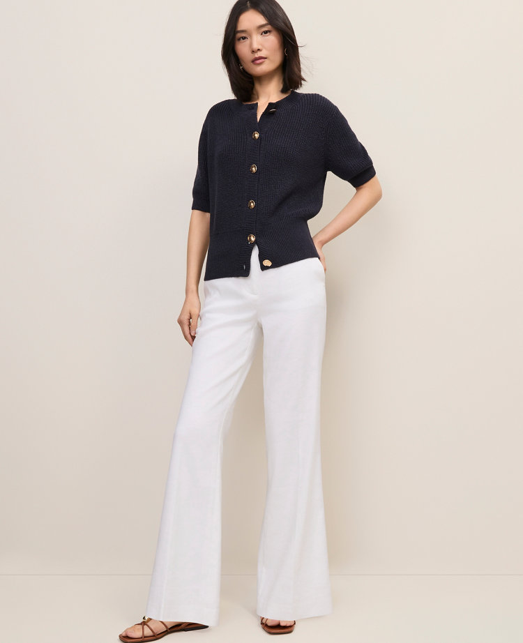 The Linen Blend Trouser
