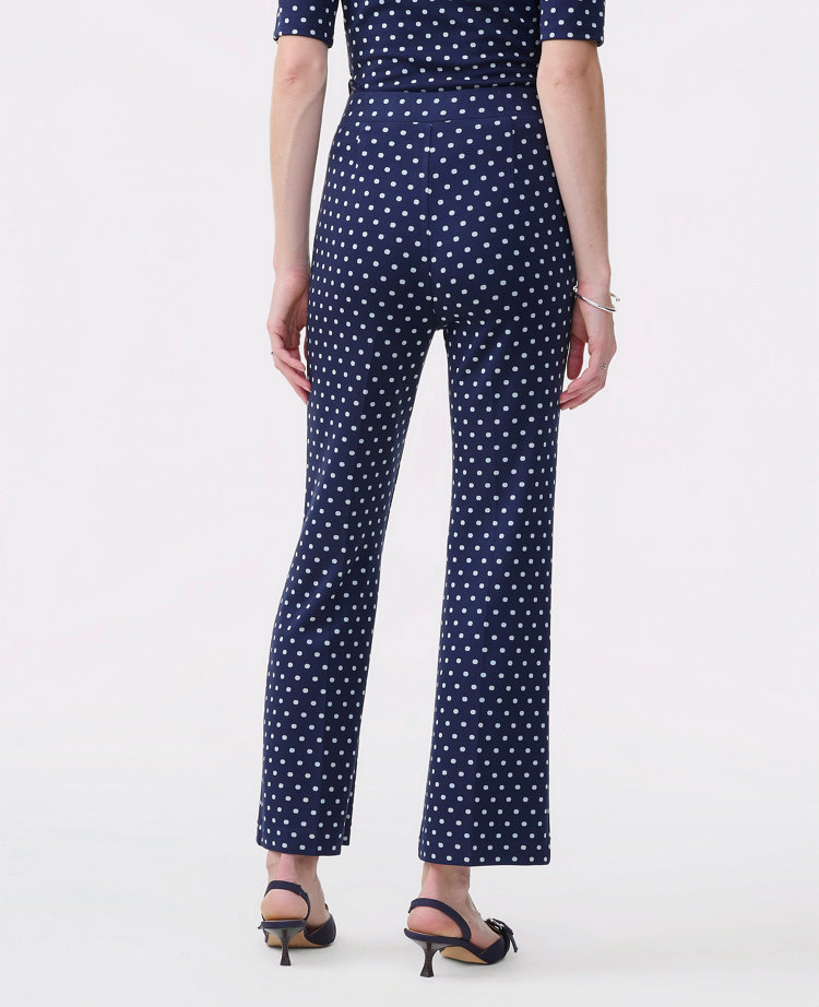 The Tall Dotted Knit Ankle Pant