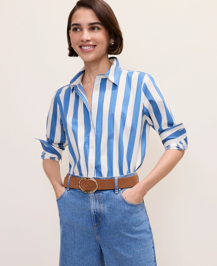 Striped Relaxed Perfect Shirt