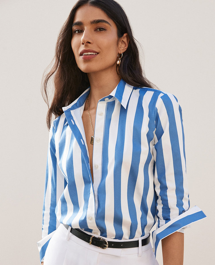 Striped Relaxed Perfect Shirt