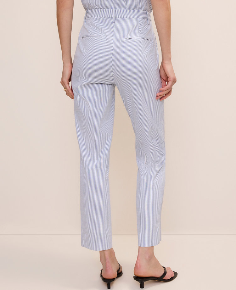 The Ankle Pant in Seersucker carousel Product Image 3