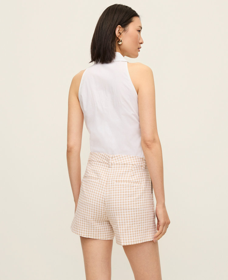 The City Short in Gingham