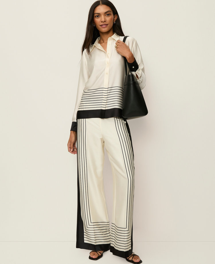 The Satin Wide-Leg Pant