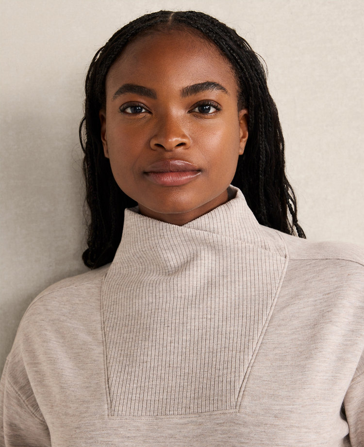 Haven Well Within Fleece Crossover Sweatshirt