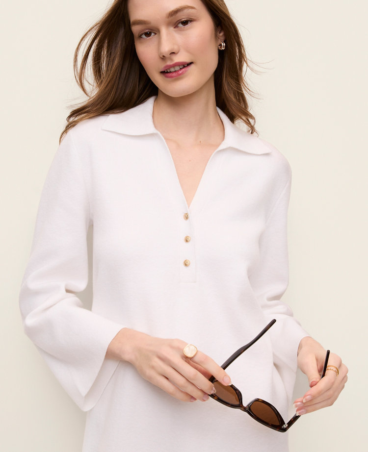 Petite Collared Shift Dress