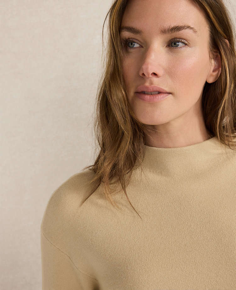 Haven Well Within Tuxedo Stripe Funnel Neck Pullover