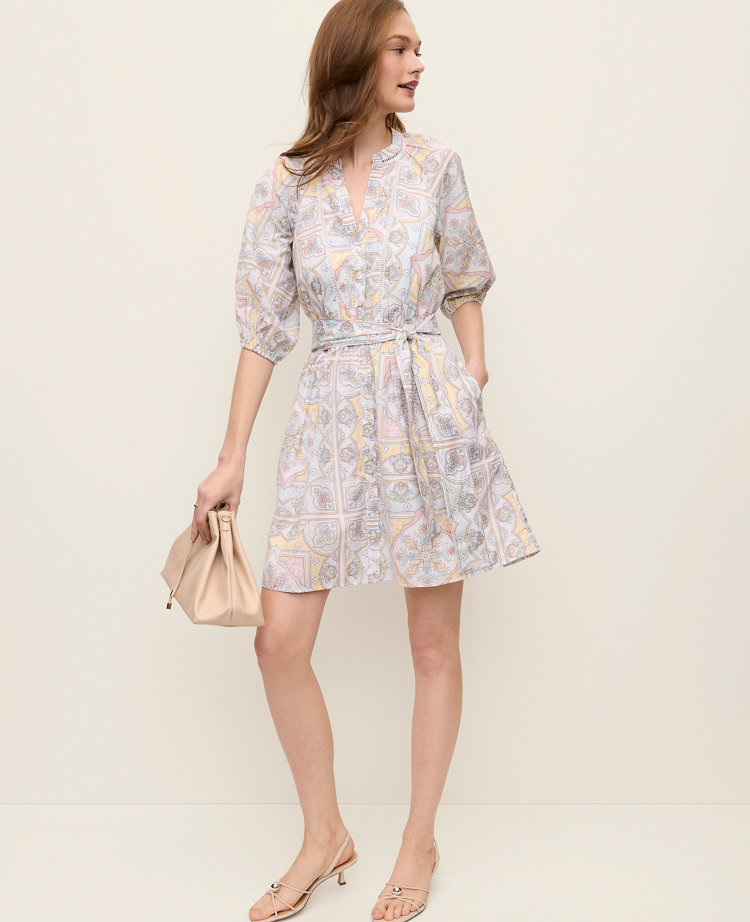 Paisley Flare Dress
