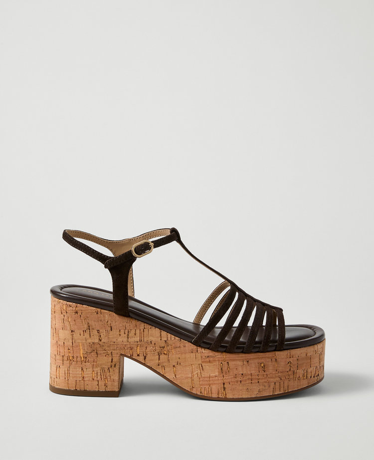 Suede Platform Sandal