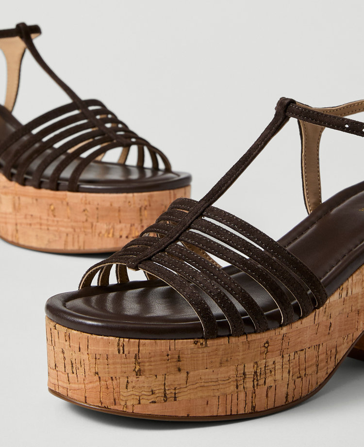 Suede Platform Sandal