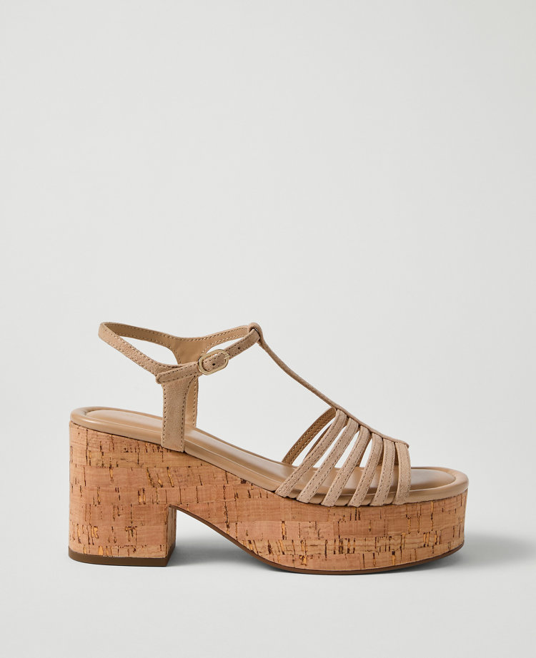 Suede Platform Sandal