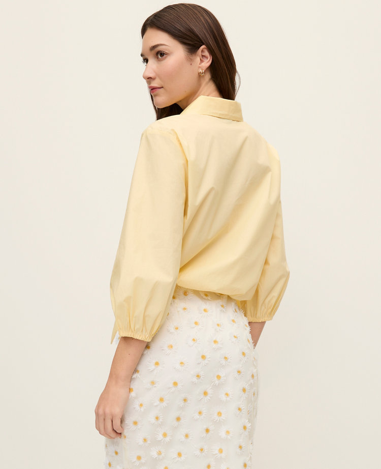 Tie Waist Blouse - Sun Soaked