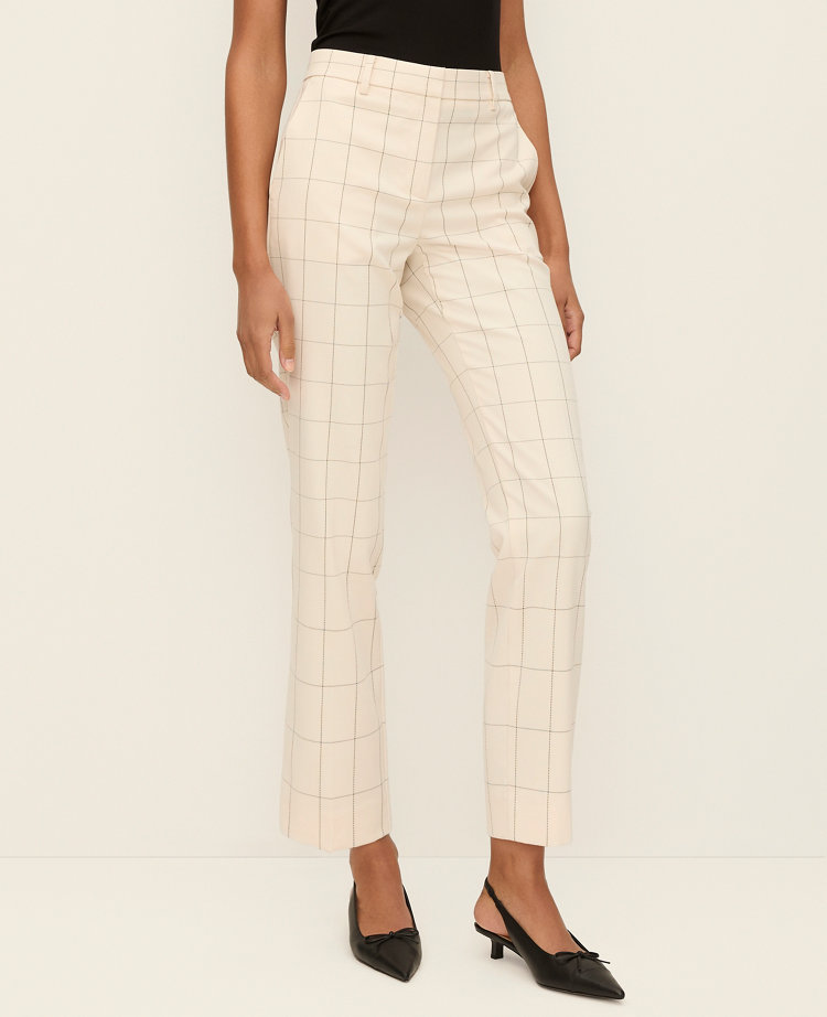 The Eva Ankle Pant in Windowpane