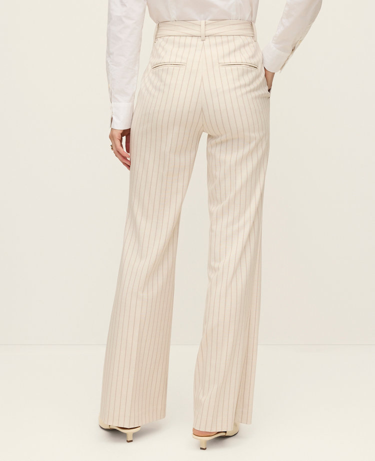 The Petite Flare Trouser in Plaid