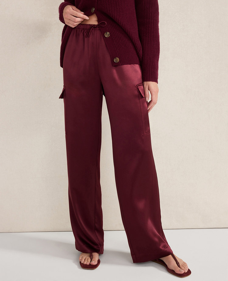 Haven Well Within Silk Cargo Pants