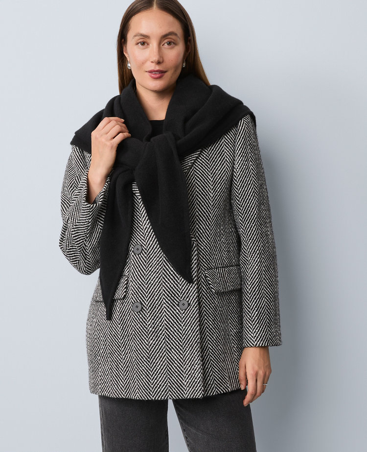 Oversized Triangle Wrap Scarf