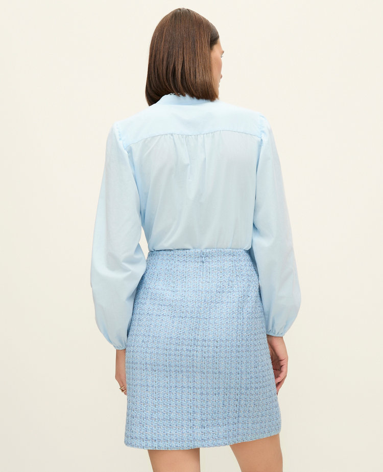 Petite Tweed A-Line Skirt