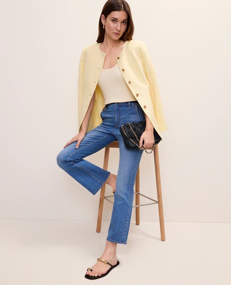 The Petite Cropped Boot Jean