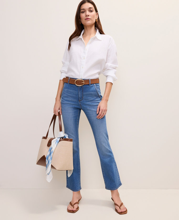 The Petite Cropped Boot Jean