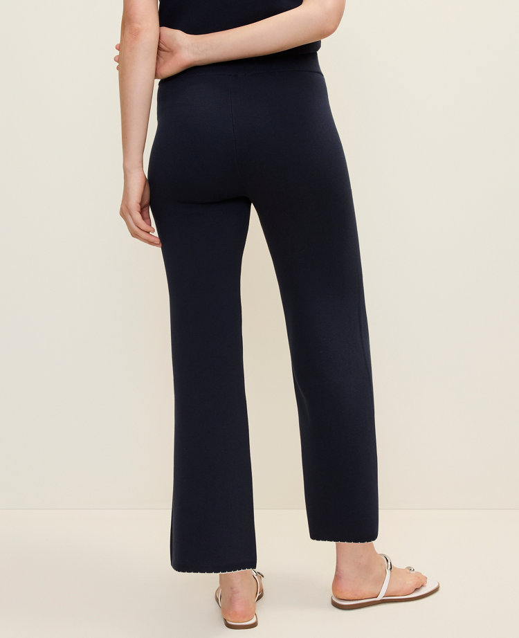 Petite Embroidered Sweater Pant