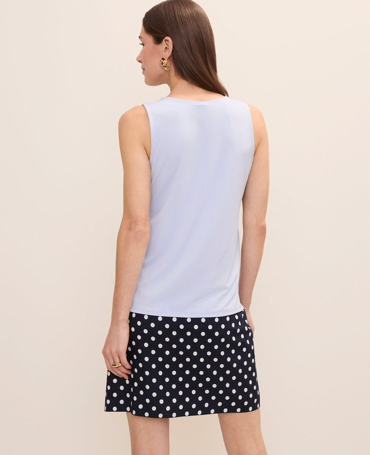 Petite Mixed Media Tank Top