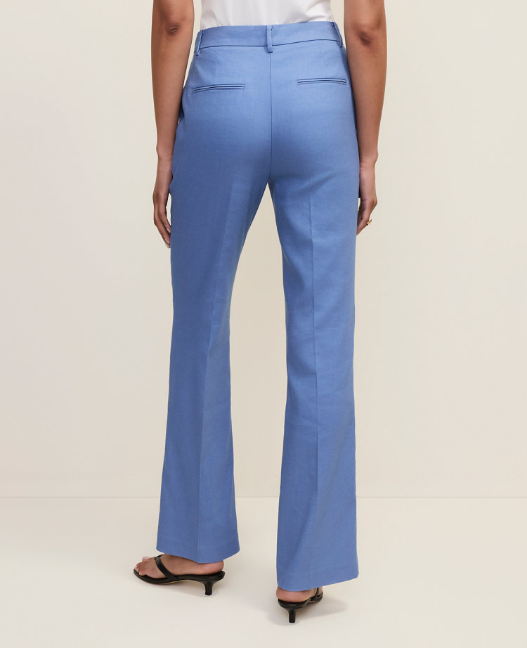 The High Rise Trouser in Linen Blend