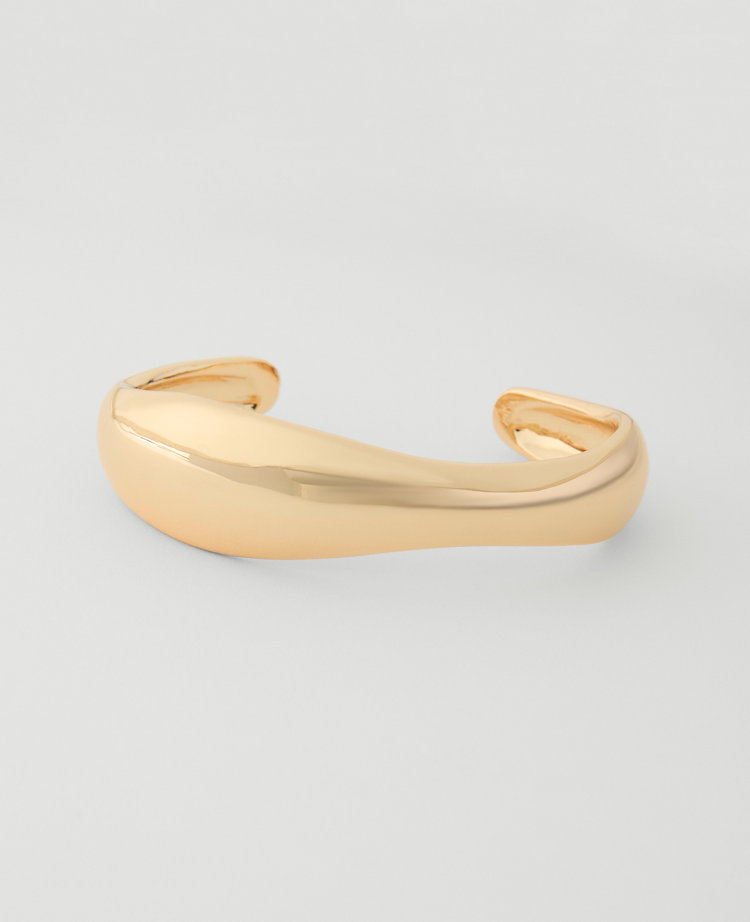 Tapered Metal Cuff Bracelet