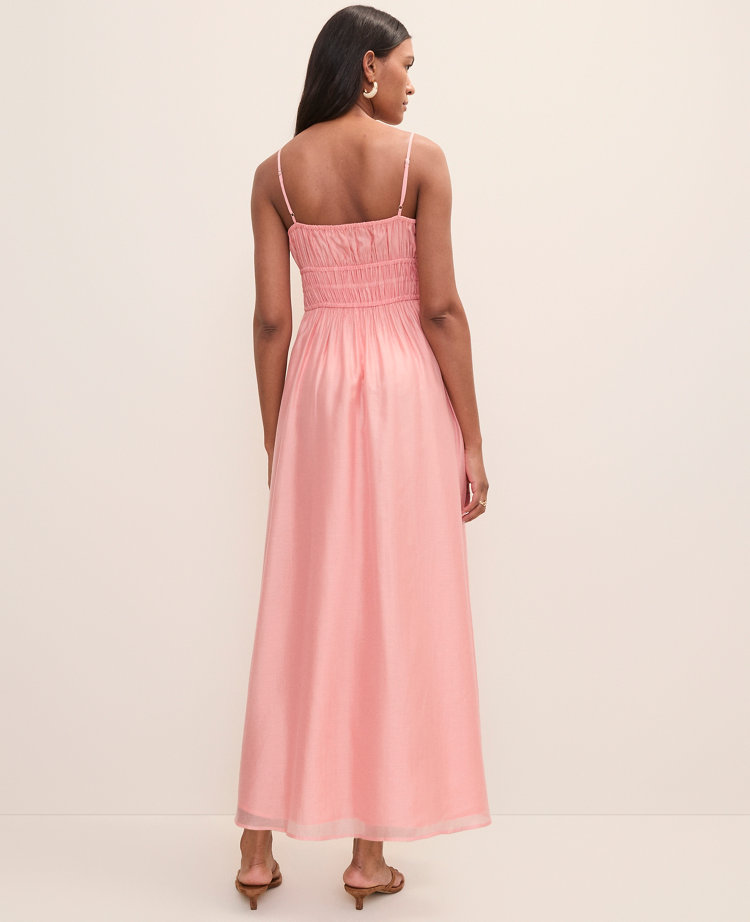 Petite Weekend Gathered Maxi Dress