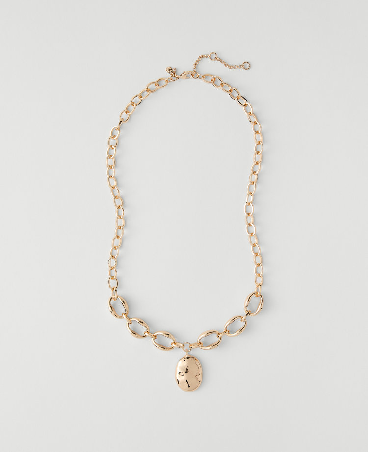 Mixed Chain Pendant Necklace