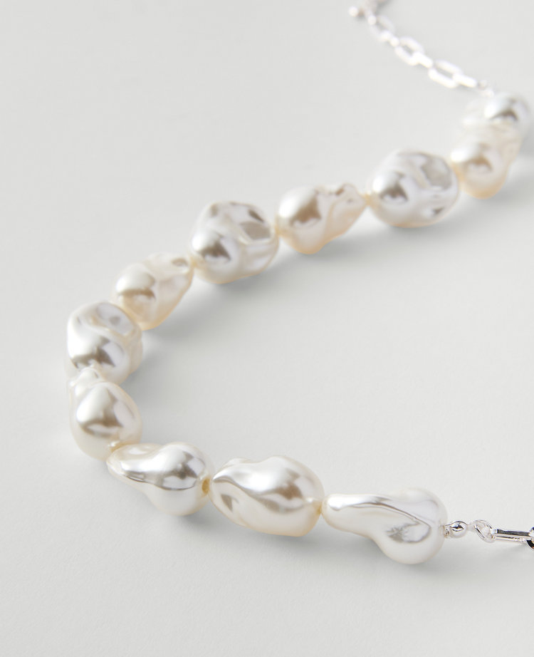 Pearlized Statement Necklace